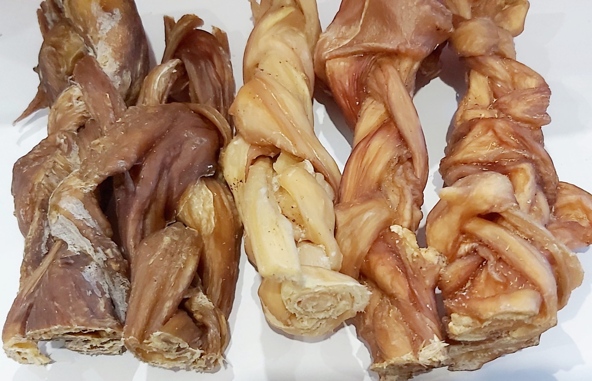 braided collagen sticks